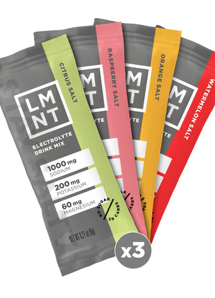 LMNT Zero Sugar Electrolytes - Variety Pack | Drink Mix | 12-Count