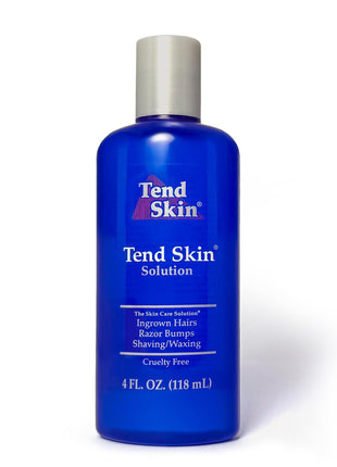 Tend Skin Razor Bump, Ingrown Hair Solution for Unsightly Razor Bumps, Ingrown Hair and Razor Burns, Post Shaving and Waxing Toner for Men and Women, Made in USA, 4 Oz