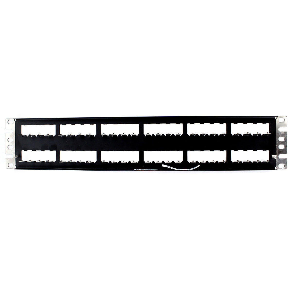 Panduit CP48BLY 48-Port Flat Patch Panel, Black