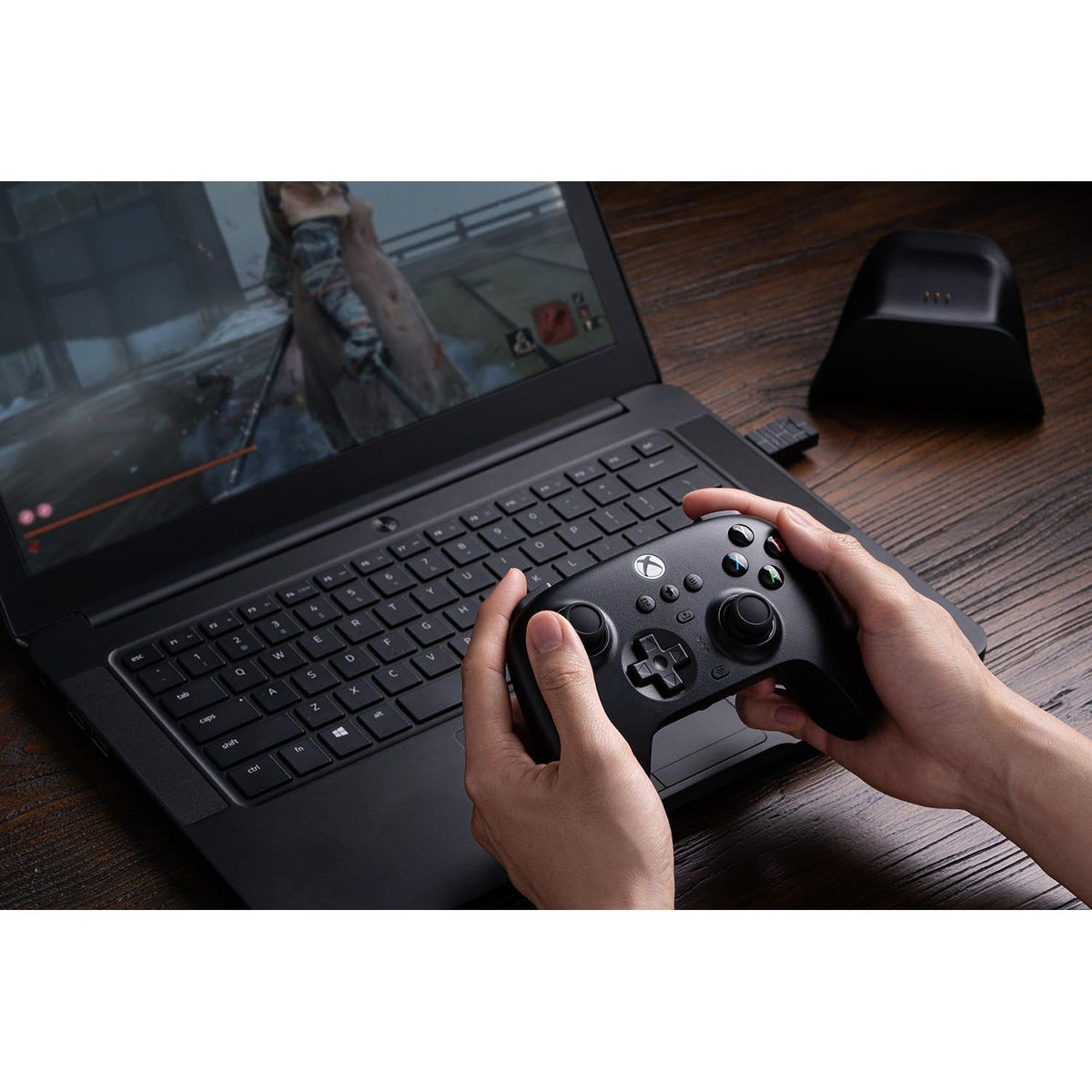 8Bitdo Ultimate 3-Mode Controller, Hall Effect Joysticks, Pro Back Buttons, Wired Only for Xbox Series X|S & Xbox One, Compatibility with Apple, Windows & Android, Officially Licensed (Black)