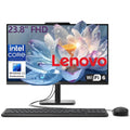 Lenovo 24 All-in-One Desktop Computer for Home Office, 32GB DDR4 RAM, 1TB PCIe SSD, Intel 4-Core Processor (Beat i3-1110G4), 23.8 inch FHD AIO, WiFi 6, Bluetooth, RJ-45, HDMI, Windows 11 Pro, AZ-XUT