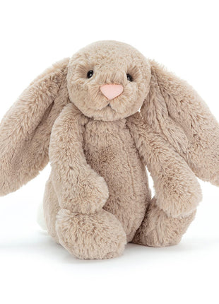 Jellycat Bashful Beige Bunny Stuffed Animal, Medium, 12 Inches