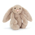 Jellycat Bashful Beige Bunny Stuffed Animal, Medium 12 inches - Rabbit and Bunny Plush Toy - Classic Children's Gift