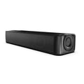Creative Stage SE 2.0 Bluetooth Sound Bar Speaker - Black - Under Monitor - USB - 1 Pack