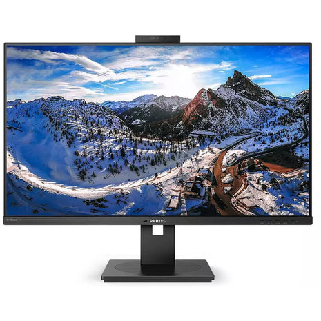 Philips 329P1H 32 inch Class Webcam 4K UHD LCD Monitor - 16:9 - Textured Black