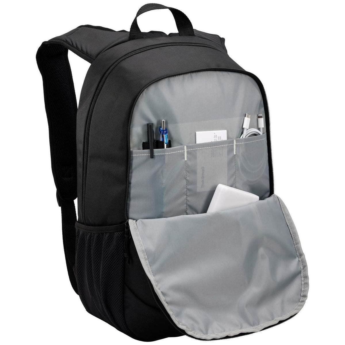 Case Logic - Accessories yellow recycled backpack 15.6 in black
