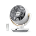 Dreo Fan for Bedroom, Desk Air Circulator Fans with Remote, 11 Inch Table Fan for Whole Room, 60ft Powerful Airflow, 120° Vertical Manual and 90° Oscillating, 4 Speeds, 8H Timer, 28dB Quiet, Home