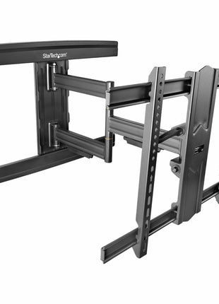 StarTech.com TV Wall Mount for up to 80 inch (100lb) VESA Mount Displays - Low Profile Full Motion Universal TV Wall Mount Bracket - Heavy Duty Adjustable Tilt/Swivel Articulating Arm (FPWARTS1)