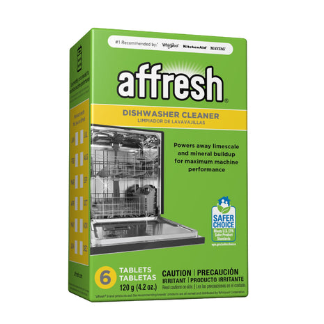 Affresh Dishwasher Cleaner, Helps Remove Limescale and Odor Causing Residue, 6 Tablets