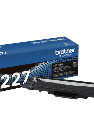 Brother Genuine TN227, TN227BK, High Yield Toner Cartridge, Replacement Black Toner, Page Yield Up to 3,000 Pages, TN227BK, Amazon Dash Available