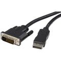 StarTech.com 10ft (3m) DisplayPort to DVI Cable - DisplayPort to DVI Adapter Cable 1080p Video - DisplayPort to DVI-D Cable Single Link - DP to DVI Monitor Cable - DP 1.2 to DVI Converter (DP2DVIMM10)