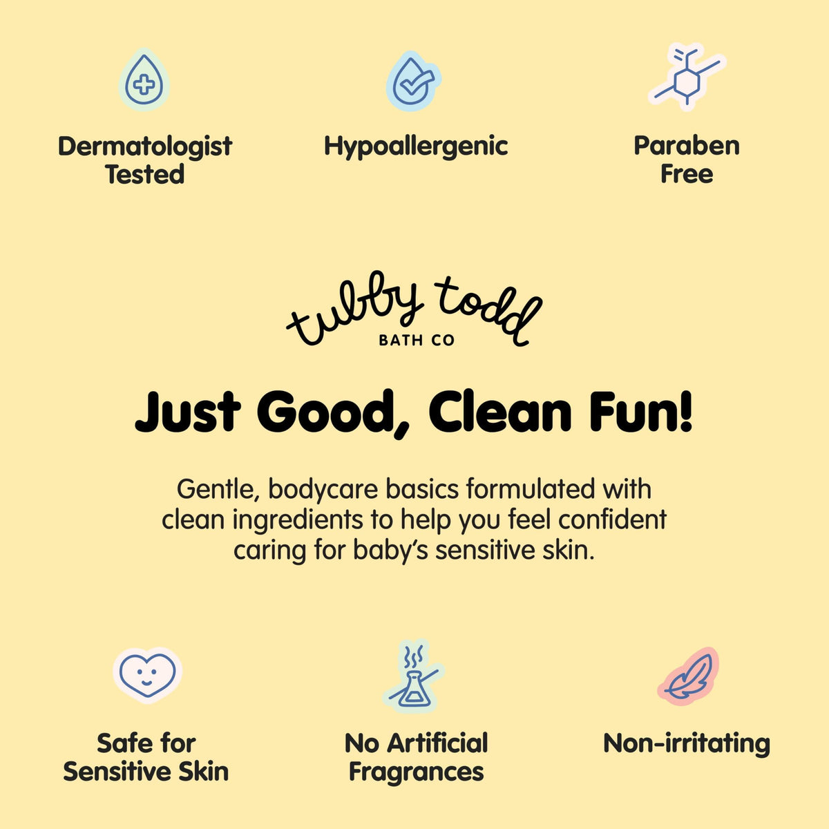 TUBBY TODD All Over Ointment - Baby Eczema Cream - Everyday Multi-Purpose Baby Skin Relief Cream - Sensitive Skin, Dry Skin & Irritation - Steroid & Gluten Free - Fragrance Free, 2 Pack 3.5oz & 8oz
