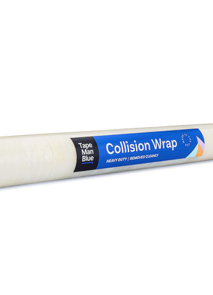 Crash Wrap, 36 inch x 100 feet, Clear Collision Wrap for Damaged Vehicles & Car Windows, Removes Cleanly, Made in America