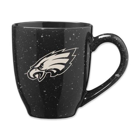Rico Industries NFL Football Philadelphia Eagles 16 oz Team Color Laser Engraved Ceramic Coffee Mug forRico Industries NFL Fans