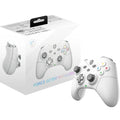 MSI FORCE GC300 WIRELESS WHITE PC Gamepad Controller - 2.4 GHz, Bluetooth, USB Type-C to A - Wired/Wireless, 600mAh Li-ion Battery (20h), Interchangeable D-Pad Covers, Dual Vibration Motors