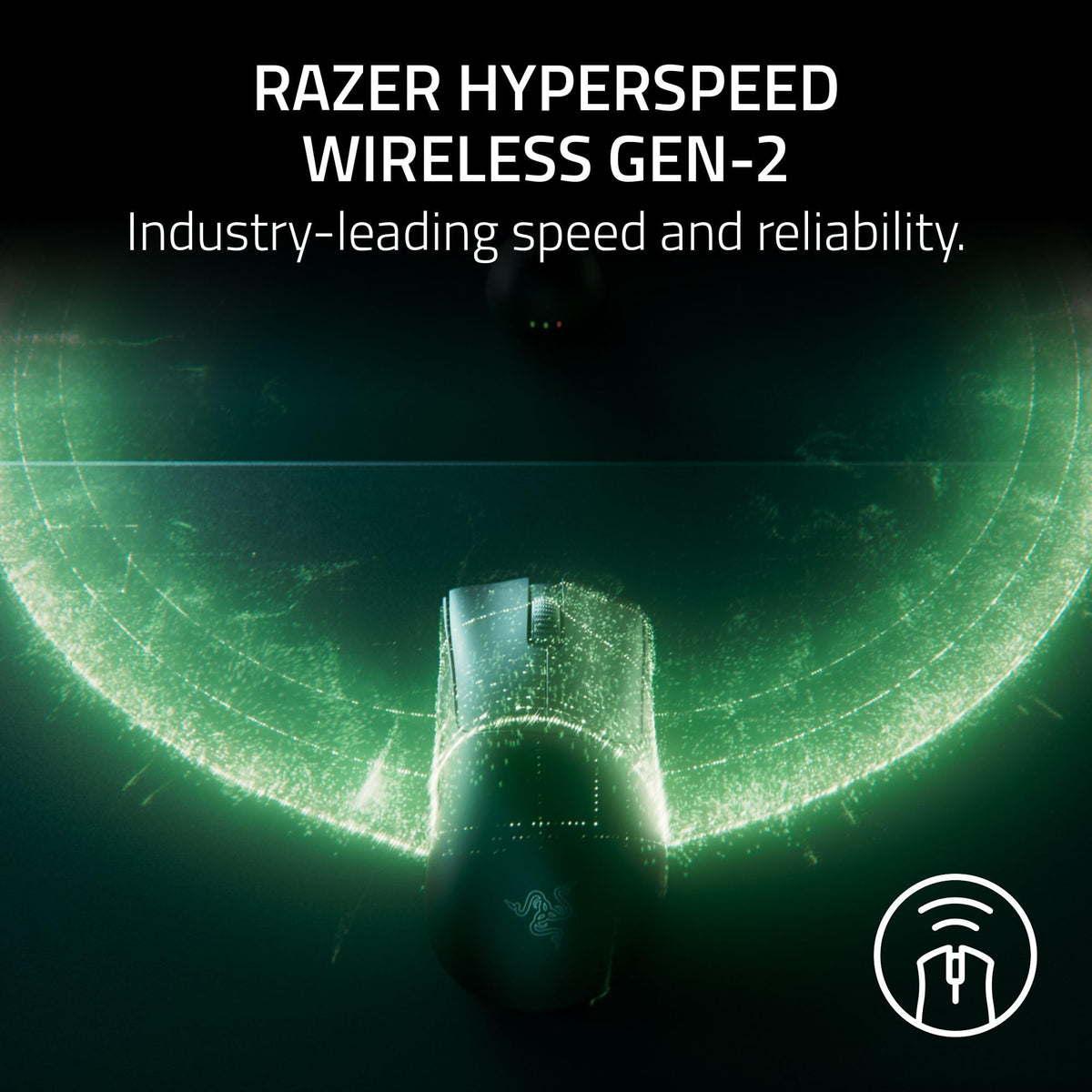 Razer DeathAdder V4 Pro Wireless Gaming Mouse: 56g Lightweight - HyperSpeed Wireless Gen-2 - Optical Scroll Wheel - Optical Switches Gen-4 - Focus Pro 45K Sensor Gen-2 - Up to 150 Hr Battery - Black