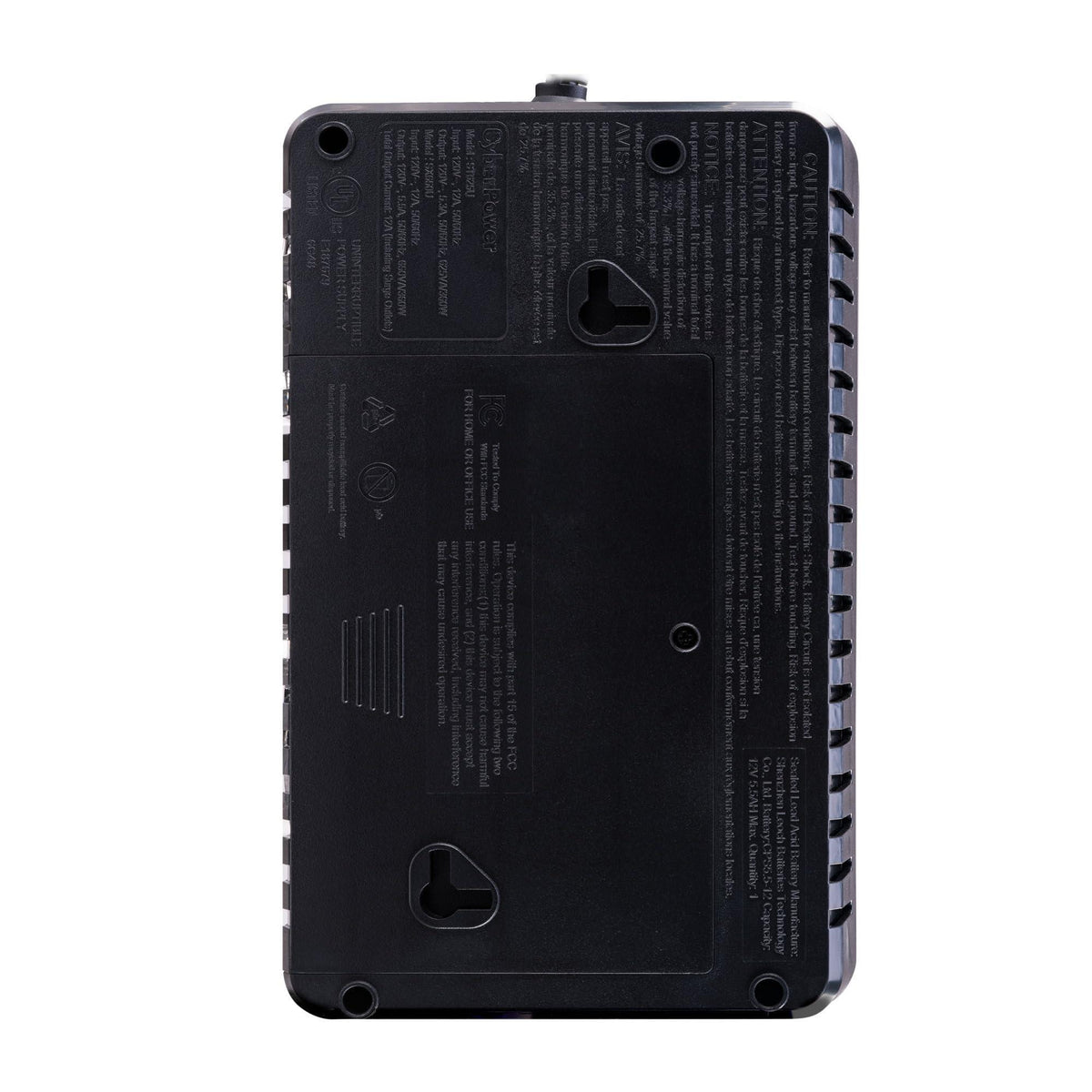 CyberPower ST625U Standby UPS System, 625VA/360W, 8 Outlets, 2 USB Charging Ports, Compact, Black