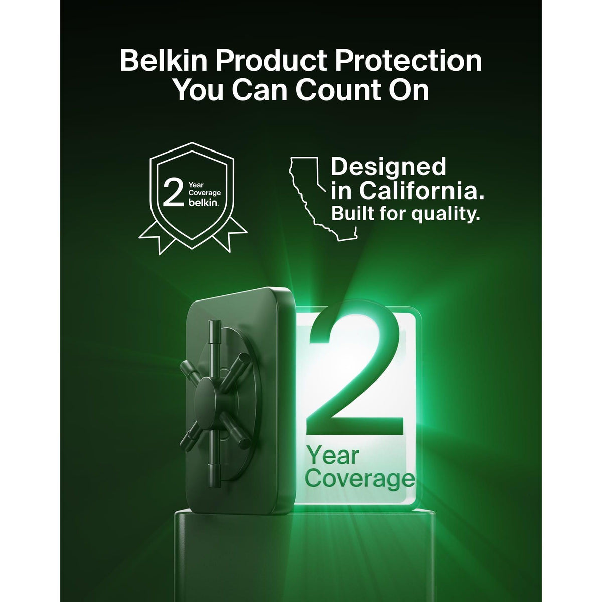 Belkin 5-in-1 Powered USB-C & USB Hub, USB-C Docking Station w/ 2 USB-A Ports, 1 USB-C Port, Ethernet, & 4K HDMI Port, Compatible with MacBook, Chromebook & Other USB-C Devices