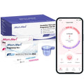 MomMed Ovulation Test Strips, Ovulation and Pregnancy Tests (LH50-HCG20), Includes 50 Ovulation Tests and 20 Pregnancy Tests with 70 Urine Cups, Accurately Track Ovulation and Detect Early Pregnancy