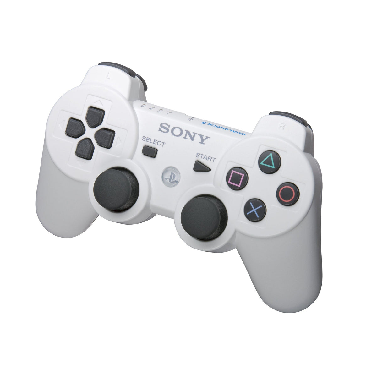 PS3 Dualshock 3 wireless controller - White (Renewed)