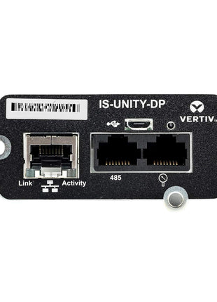 Vertiv Liebert IntelliSlot Unity-DP - Network Card Remote Monitoring Adapter Dual Protocol (is-Unity-DP)
