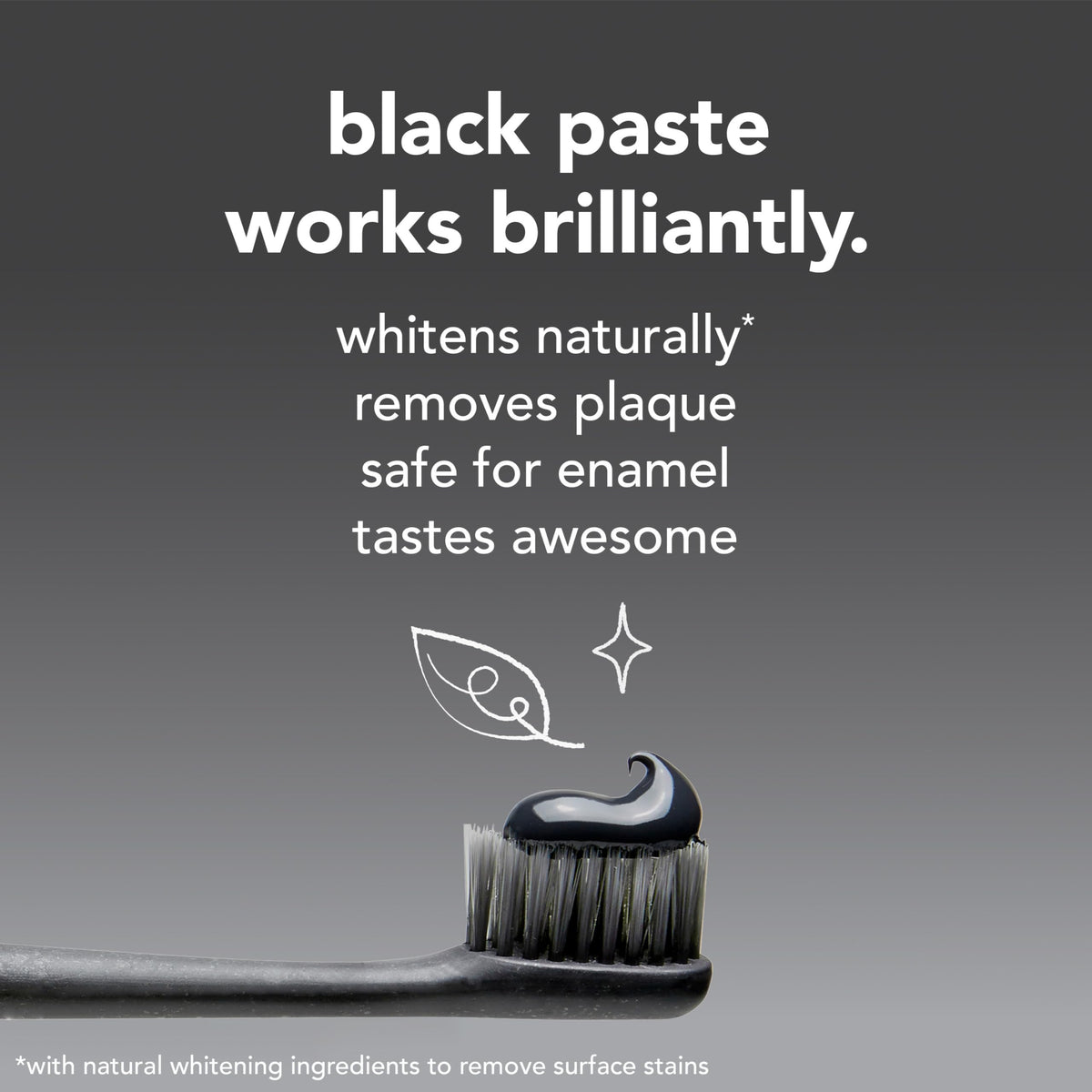 hello Epic Whitening Charcoal Fluoride Free Toothpaste, Activated Charcoal Toothpaste with Coconut Oil, Whitens Teeth Naturally, SLS Free, Fresh Mint, 4.0 Oz Tube