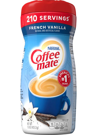 Coffee-mate French Vanilla Powdered Coffee Creamer, 15-Ounce Packages (Pack of 6)