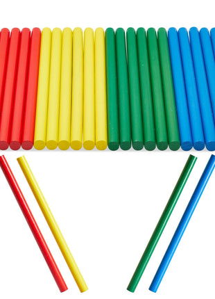 Juvale Rhythm Sticks for Kids - 24-Pack, 8-Inch Multicolor - Music Instruments for Kids & Bulk Rhythm Sticks
