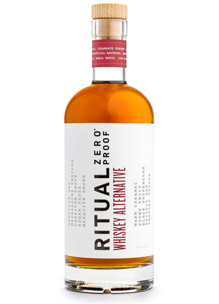 RITUAL ZERO PROOF Whiskey Alternative | Award-Winning Non-Alcoholic Spirit | 25.4 Fl Oz (750ml) | Only 5 Calories | Sustainably Made in USA | Make Delicious Alcohol Free Cocktails