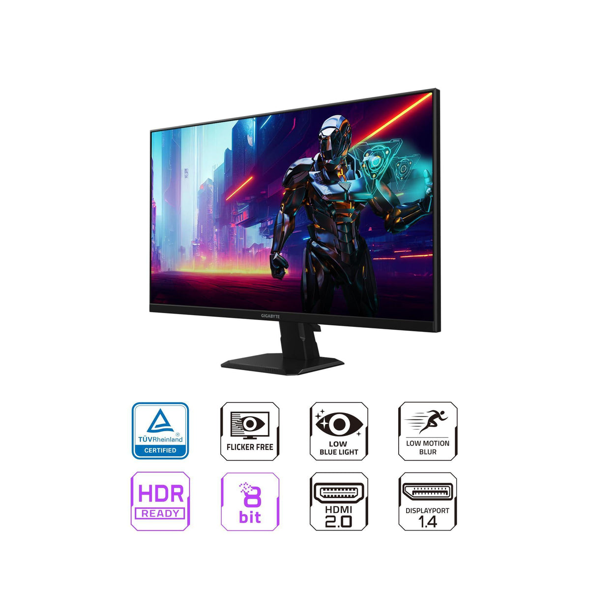 GIGABYTE GS27Q Advanced - 27" IPS Gaming Monitor - QHD 2560x1440-180Hz - 1ms MPRT - AMD FreeSync - HDMI, DP - Black (GS27Q A US)