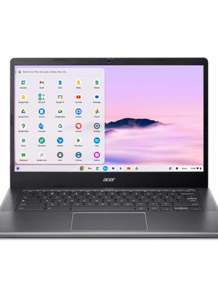 acer Chromebook Plus 514 Laptop with Google AI ??14 inch Full HD 1920 x 1080 IPS Touch Display | Intel Core i3-N305 | 8GB LPDDR5 | 128GB SSD | Wi-Fi 6E | FHD Camera | Chrome OS | CB514-4HT-375Z