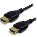 6 ft Slim High Speed HDMI Cable with Ethernet - Ultra HD 4k x 2k HDMI Cable M/M - 6ft Slim HDMI Cable - 6ft HDMI Cable