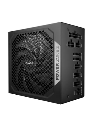 be quiet! Power Zone 2 850W ATX 3.1 PSU | 80 Plus and Cybenetics Platinum Efficiency | Zero RPM Low-Noise Power Supply | PCIe 5.1 Ready | Black | BP007US