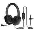 Cyber Acoustics USB-C Stereo Headset (AC-6014), in-Line Volume and Mute Controls for PCs, Chromebooks, and USB-C Devices, Ideal for K-12 Classrooms or Home, Made with 60 Percent Recycled Plastic