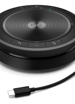 Epos 1000661 Sleek And Portable Wireless Bluetooth Speakerphone With Exceptional Audio Perfor