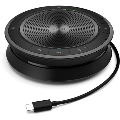 Epos 1000661 Sleek And Portable Wireless Bluetooth Speakerphone With Exceptional Audio Perfor