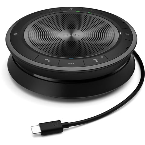 Epos 1000661 Sleek And Portable Wireless Bluetooth Speakerphone With Exceptional Audio Perfor