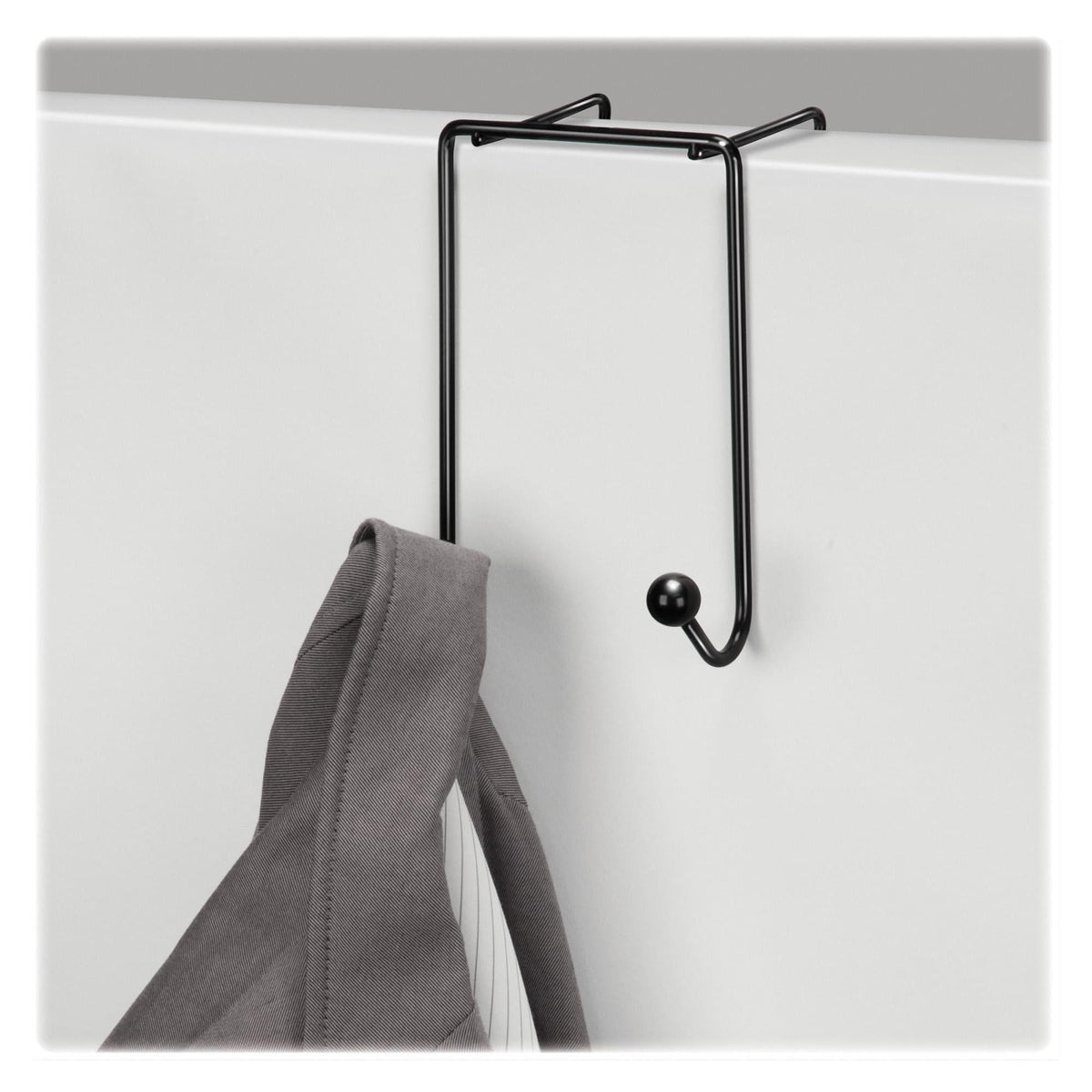 Fellowes FEL75510 Wire Partition Additions Double Coat Hook (75510)