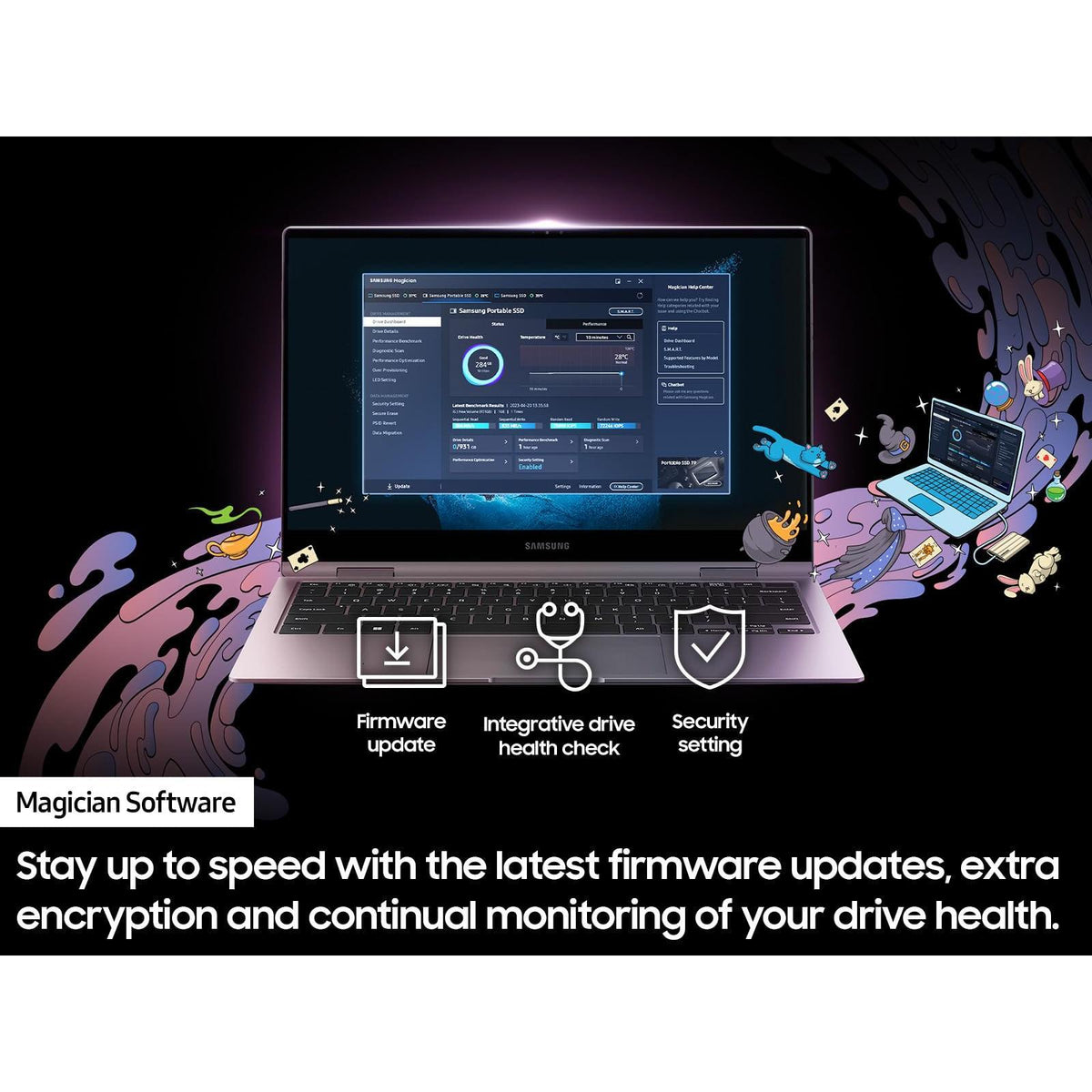 SAMSUNG T9 Portable SSD 4TB, USB 3.2 Gen 2x2 External Solid State Drive, Seq. Read Speeds Up to 2,000MB/s for Gaming, Students and Professionals,MU-PG4T0B/AM, Black (pack of 1)