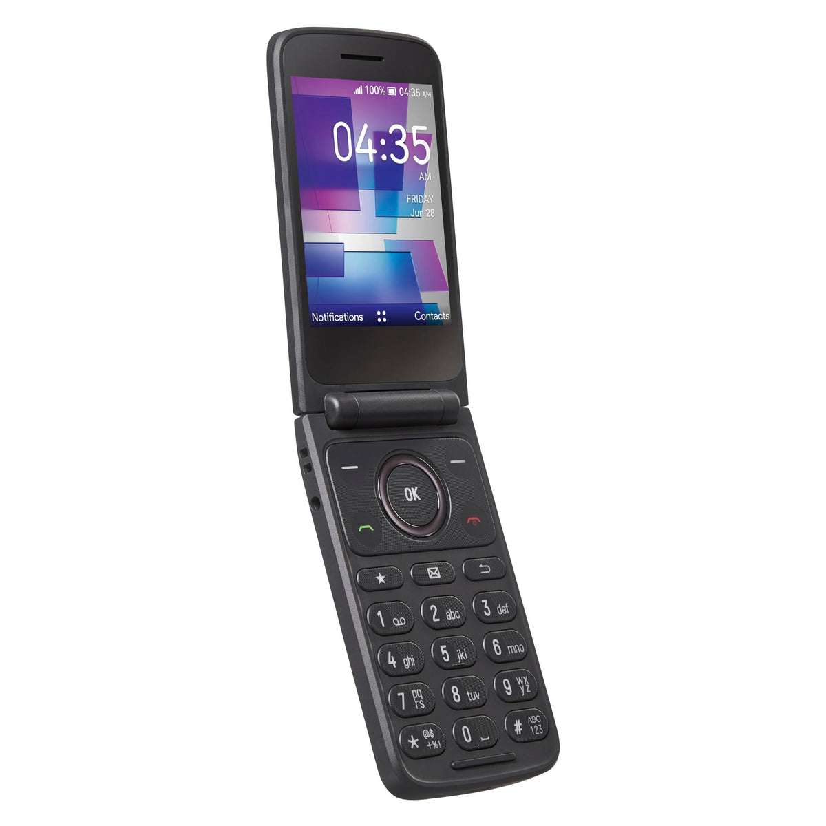 Tracfone| TCL FLIP 3 | Locked| 13GB | 1850mAh Battery |5MP Video Capable Camera| Stone Gray