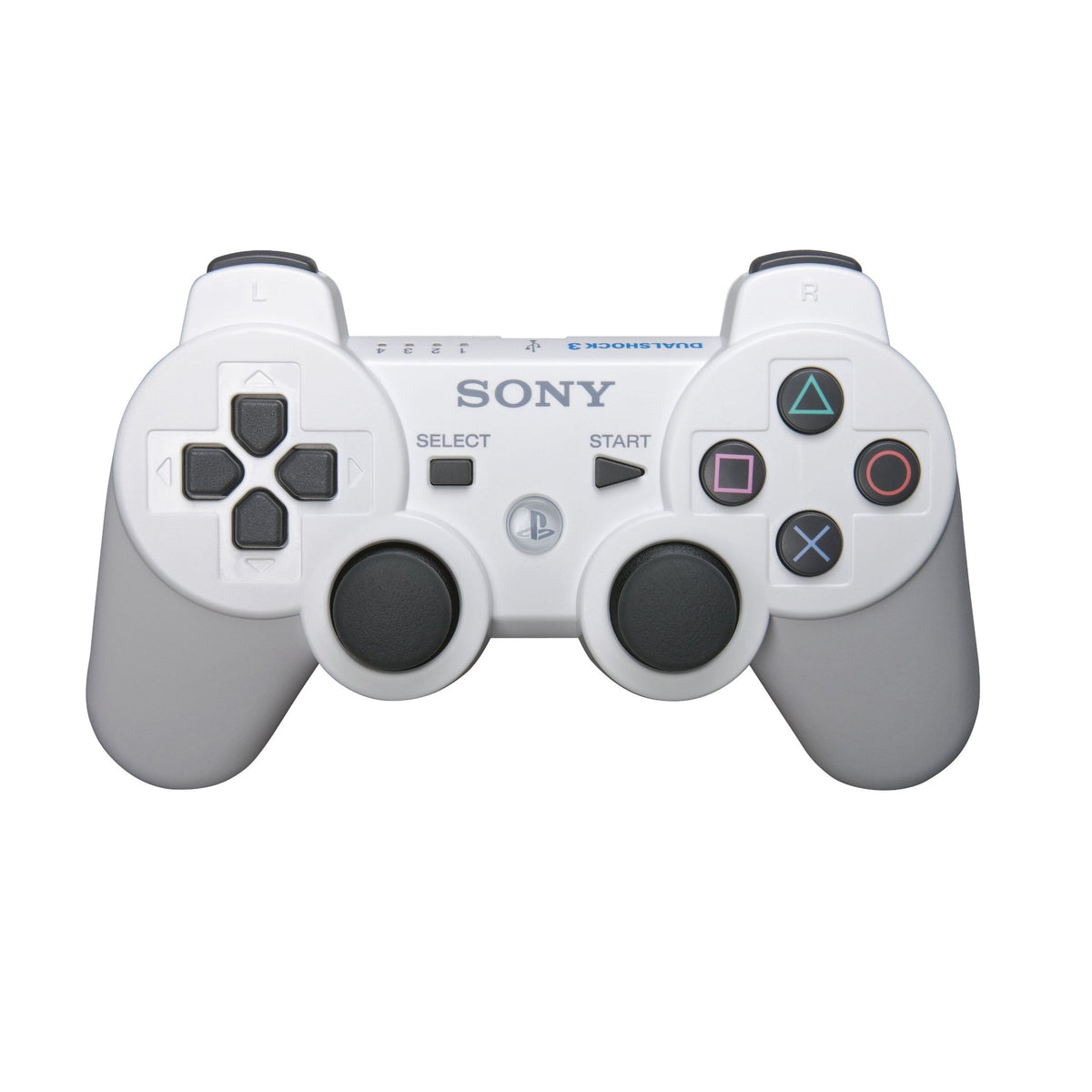 PS3 Dualshock 3 wireless controller - White (Renewed)