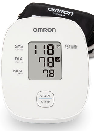 OMRON Iron Blood Pressure Monitor & Upper Arm Blood Pressure Cuff | For Home Use - #1 Doctor & Pharmacist Recommended Brand - Clinically Validated