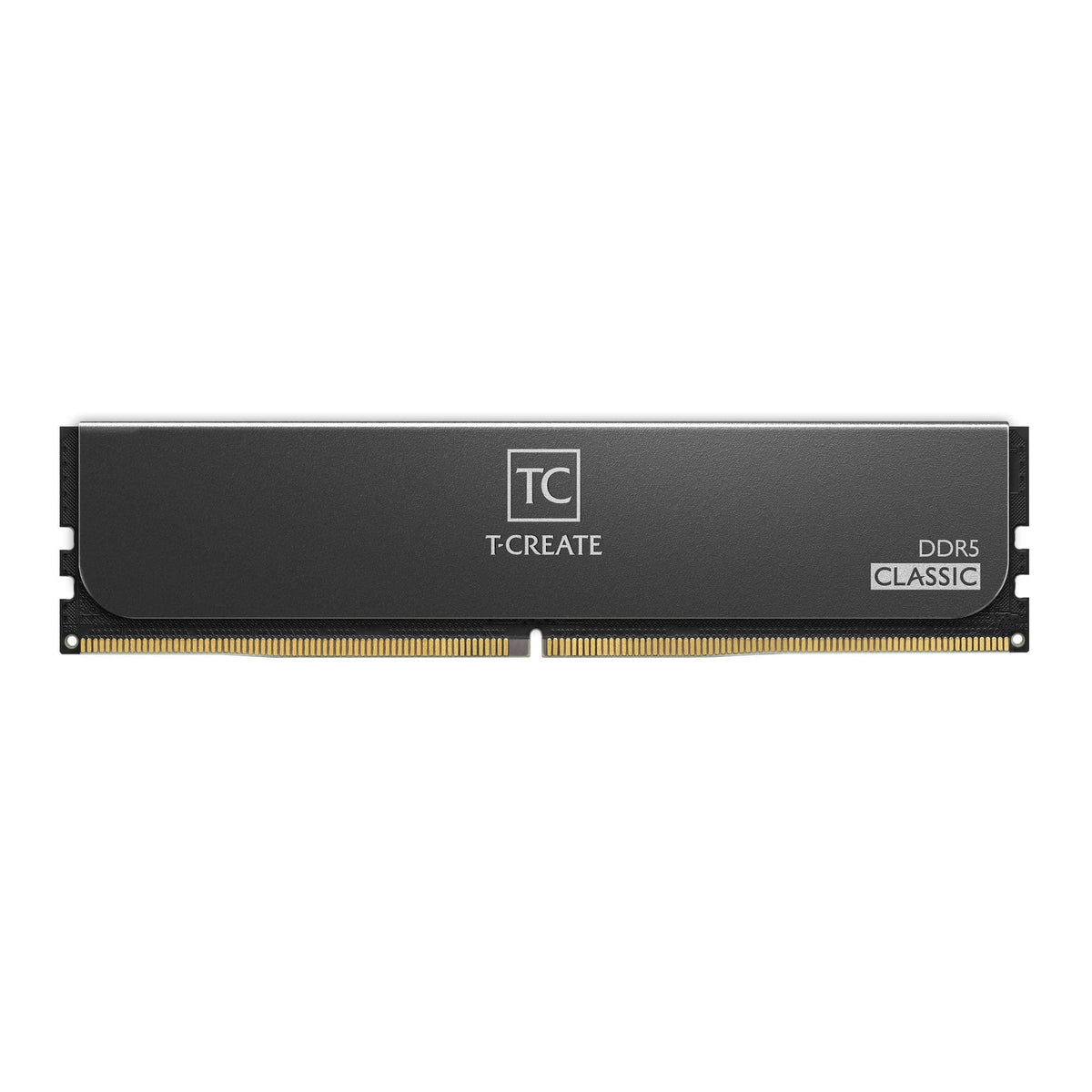 TEAMGROUP T-Create Classic 10L DDR5 32GB Kit (2 x 16GB) 6000MHz (PC5-48000) CL48 Desktop Memory Module Ram, Supports Both Intel & AMD - CTCCD532G6000HC48DC01, Black-UDIMM