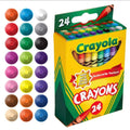 975 Supply 1 pack Crayons, Classic Colors, Crayons For Kids, School Crayons, Assorted Colors - 24 Crayons Per Box - 1 Box