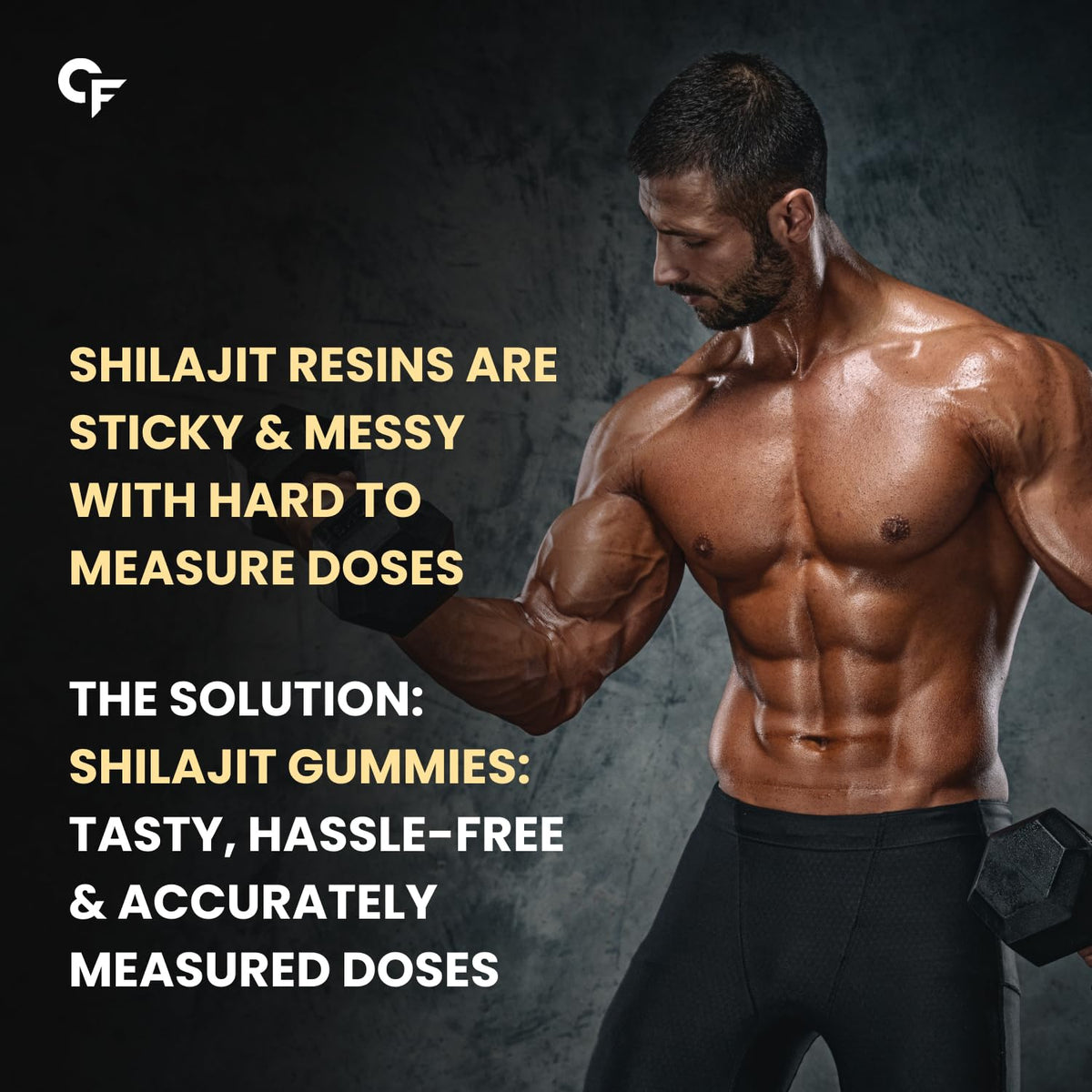 Carbamide Forte Himalayan Shilajeet/Shilajit Gummies | Improves Strength, Stamina And Immunity | Shilajit Original Gold Gummies For Men & | 60 Gummies