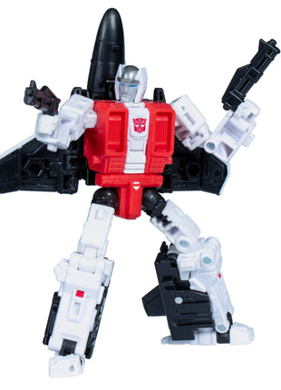 Transformers Age of the Primes Deluxe Class Aerialbot Air Raid, 5.5-inch Converting Action Figure, Robot Toys for Ages 8+ | Transformers Age Of The Primes 6 Inch Action Figure Deluxe Class (2025 Wave 1) - Air Raid