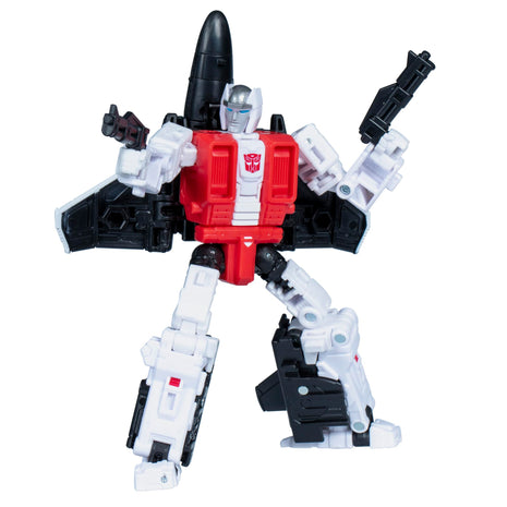 Transformers Age of the Primes Deluxe Class Aerialbot Air Raid, 5.5-inch Converting Action Figure, Robot Toys for Ages 8+ | Transformers Age Of The Primes 6 Inch Action Figure Deluxe Class (2025 Wave 1) - Air Raid