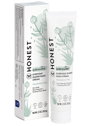 The Honest Company Diaper Rash Cream, Hypoallergenic, Cruelty-Free, 2.5 oz