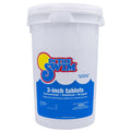 In The Swim 3 Inch Stabilized Chlorine Tablets for Sanitizing Swimming Pools - Individually Wrapped, Slow Dissolving - 90% Available Chlorine - Tri-Chlor - 50 Pounds