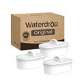 [Original] Waterdrop Filter Replacement for All Waterdrop Pitcher Filtration System, WD-PF-01A Plus, Reduces PFAS, PFOA/PFOS, Chlorine, Last Up to 3 Months or 200 Gallons (Pack of 3)